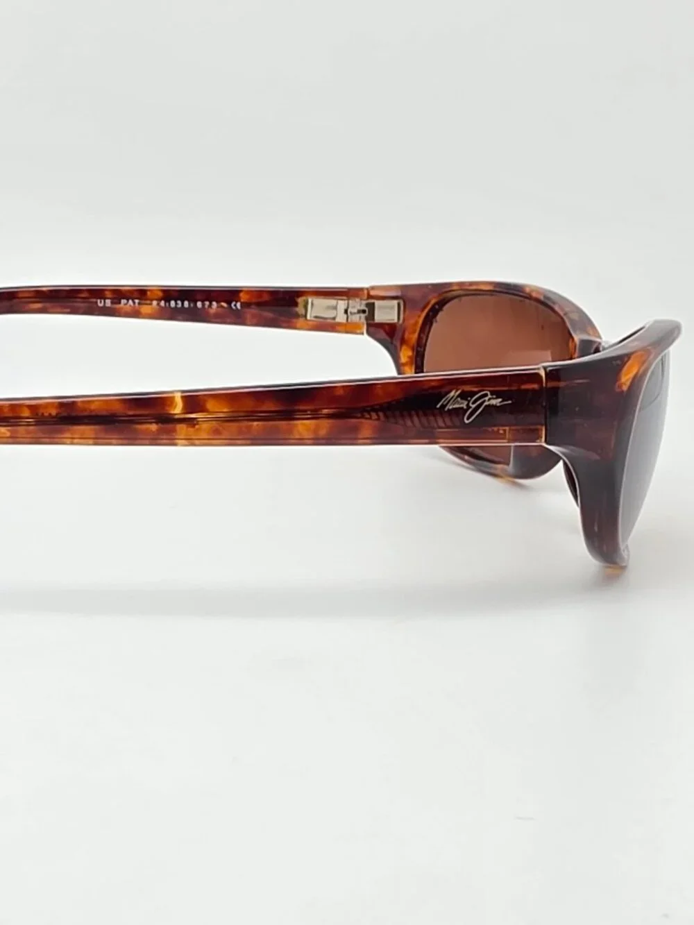 Maui Jim MJ-136-10 Cyclone Tortoise Frame Polarized HCL Bronze Lens Sunglasses
